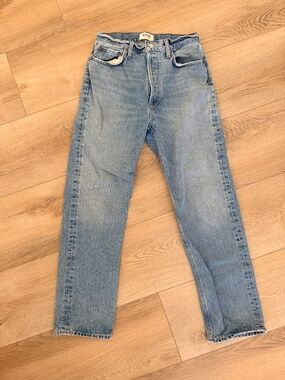 90'S PINCH WAIST HIGH RISE STRAIGHT